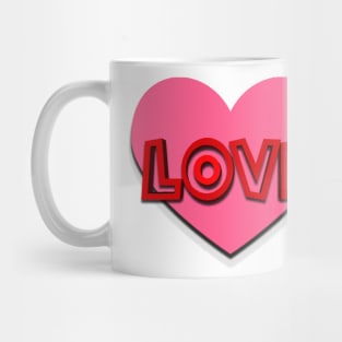 Love shirt Mug